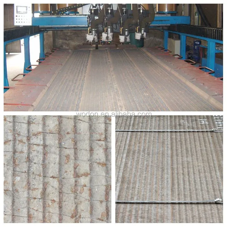 Wodon factory chromium carbide overlay with high HRC 58-65 CCO wear plate for mining, cement plant or power plant