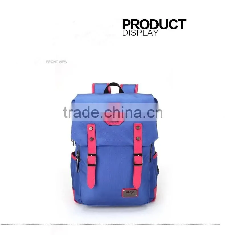 canvas school backpack rucksack teenagers backpack