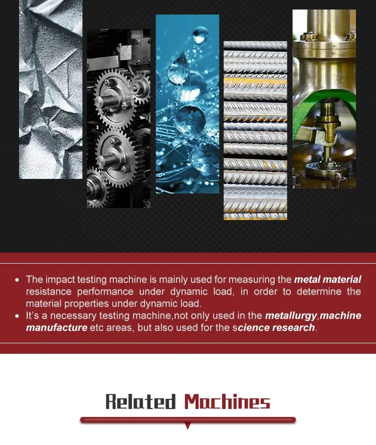 Digital Display High Quality Metal Drop Weight Impact Testing Machine