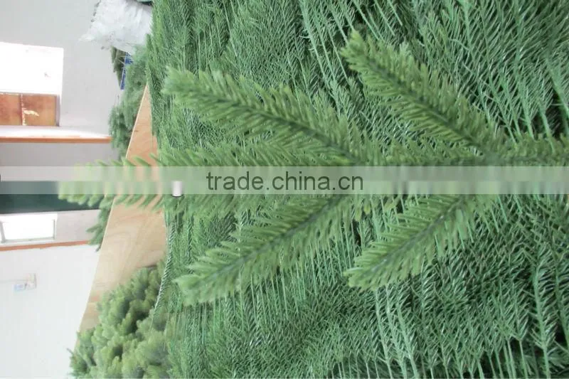 PE Christmas tree leaves for Artifical Tree