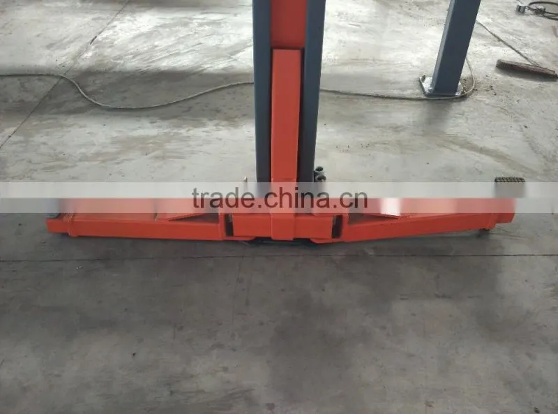 Outdoor underground 2 post auto car lift