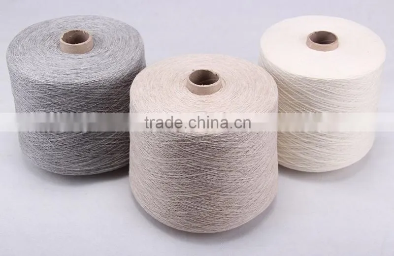 80% wool 20% cashmere blend yarn 2/26nm wool cashmere blend