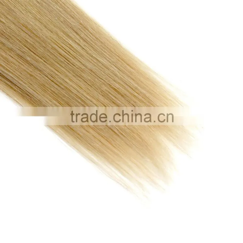 Office black ombre color 100% Indian human remy hair wholesale clip in hair extension