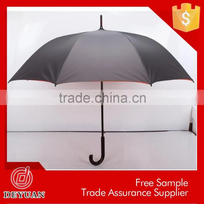 latest fashion dresses custom straight deluxe wooden umbrella