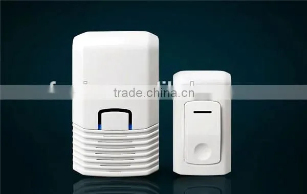 cobblestone dull polish wireless doorbell surface touch 52 tones 300m range commercial door bell