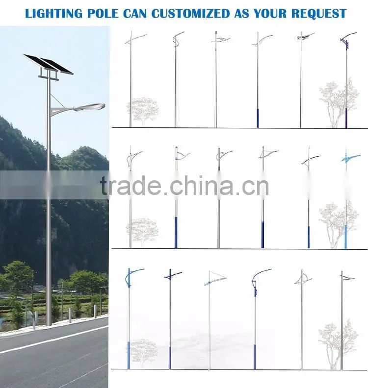Street Lighting steel pole