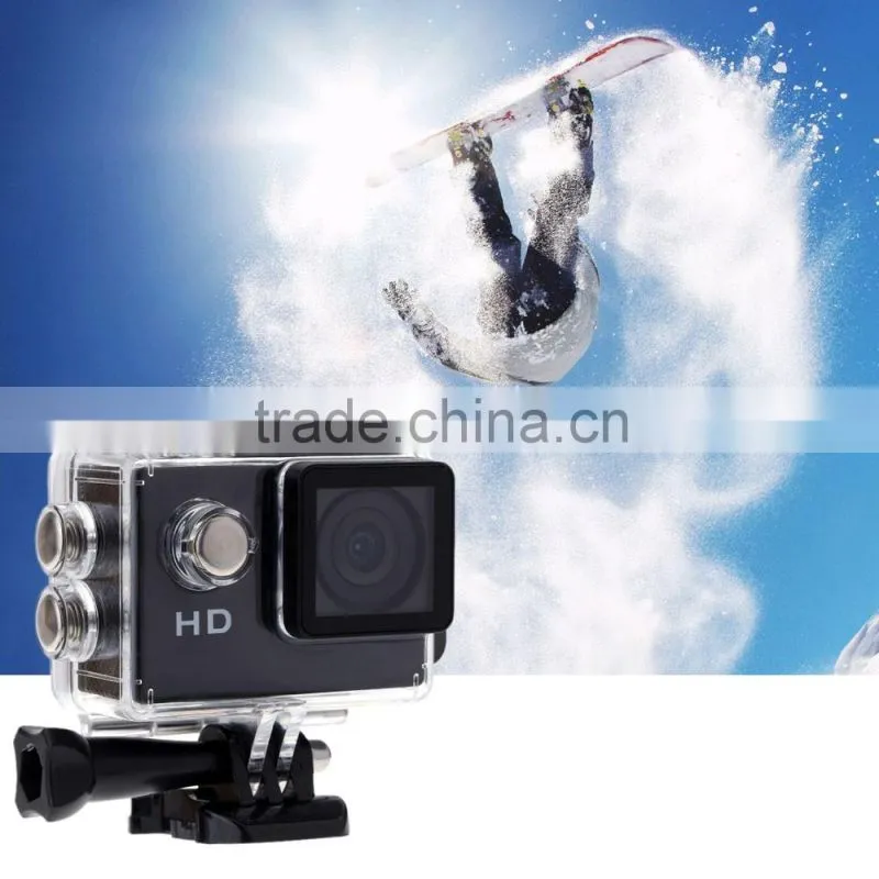 Waterproof Sports DV Recorder A8 Action Camera Full HD 720P 2 inch Car DVR Underwater 30M Video Camera