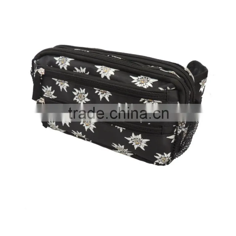 full printing money promotional waist bag for women