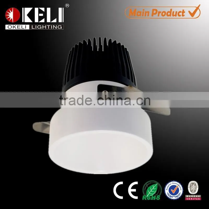 Easily installation round COB led recessed down light