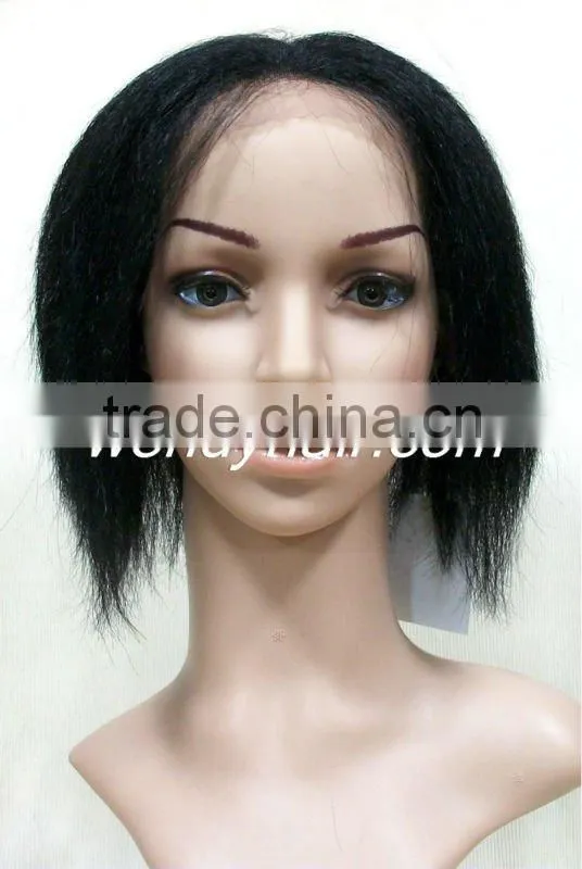 lace front wigs for african american kinky hair bob