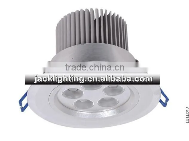 Hot sale high intensity most powerful good quality led round downlight new product 85mm 5W warm white ceiling down lamp