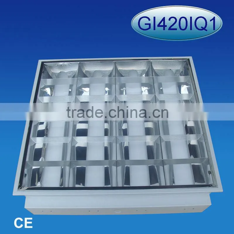 2*36/40W Recessed Lamp Tray, Lamp panel, Grill lamp tray