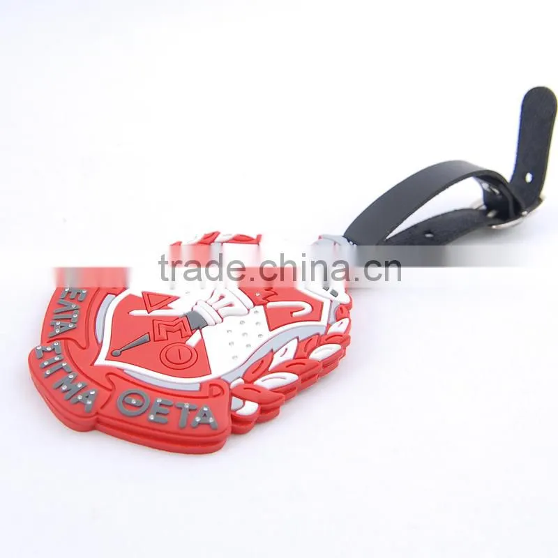 eco-friendly PVC luggage tag comply with US standards
