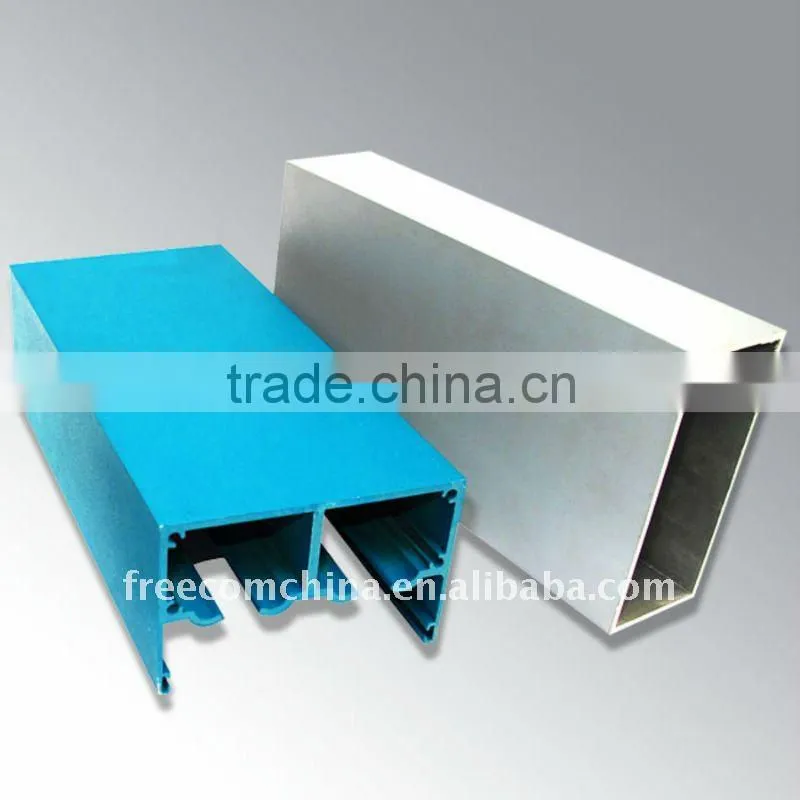 Different Colors Wood Grain Aluminium Profile for Windows and door