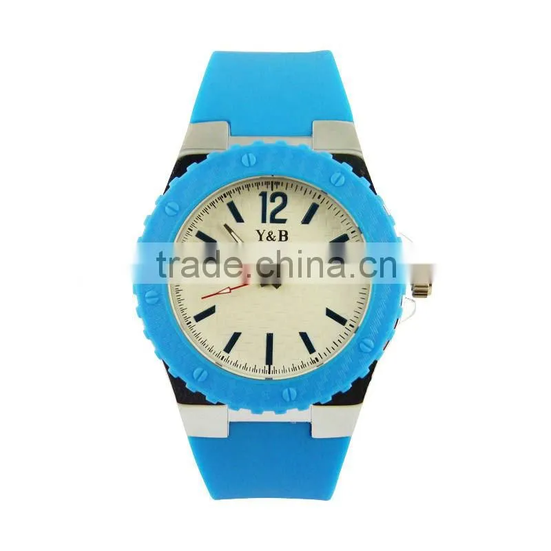 Best selling kids silicon comfortable wear watch made in china manufacturer
