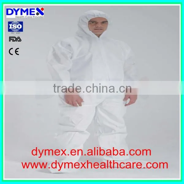 Working PP/SMS Reinforced Coverall Safety Coverall