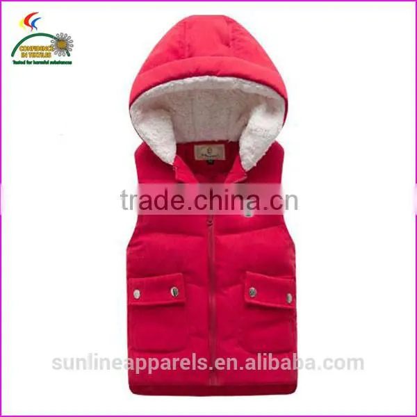 high quality warm unique men down vest