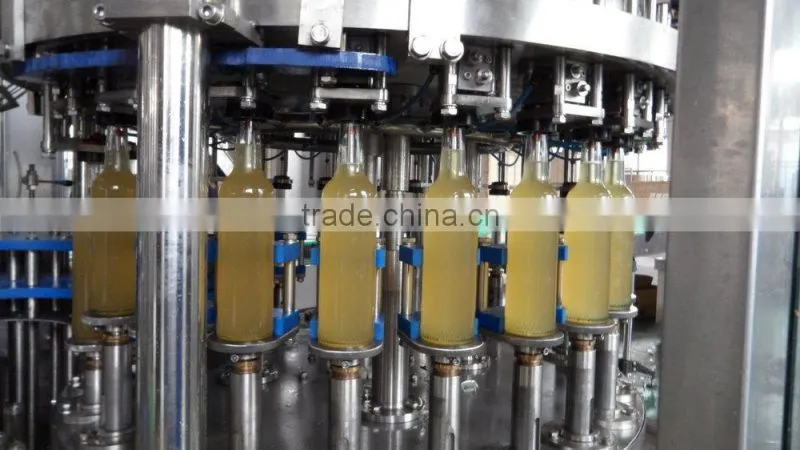 3 in 1 washing filling machine for water/juice/soft drink/wine