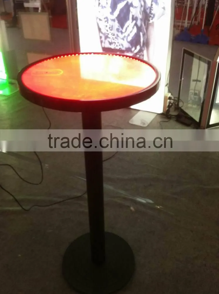 Edgelight led bar table poker table new products 2016