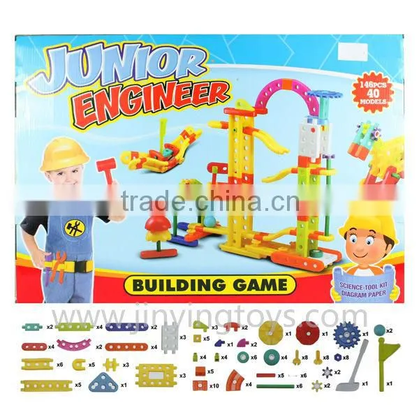 Educational play set jigsaw bricks toy for kids