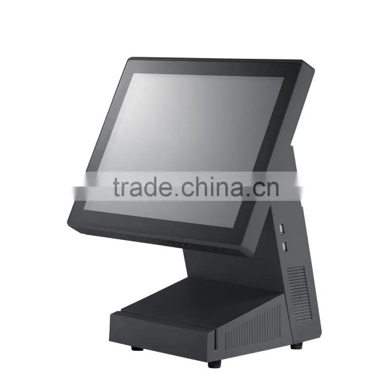Android OS 15 inch LED touch screen monitor pos system terminals for electronics stores