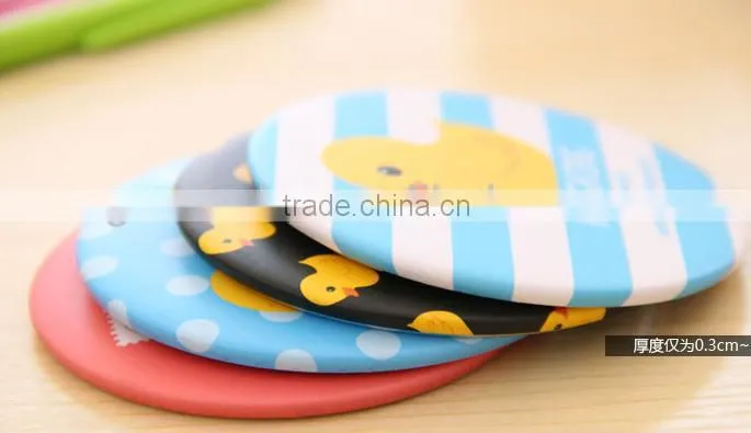 2016 hot sale fashion tin mirror /metal mirror for promotion gifts