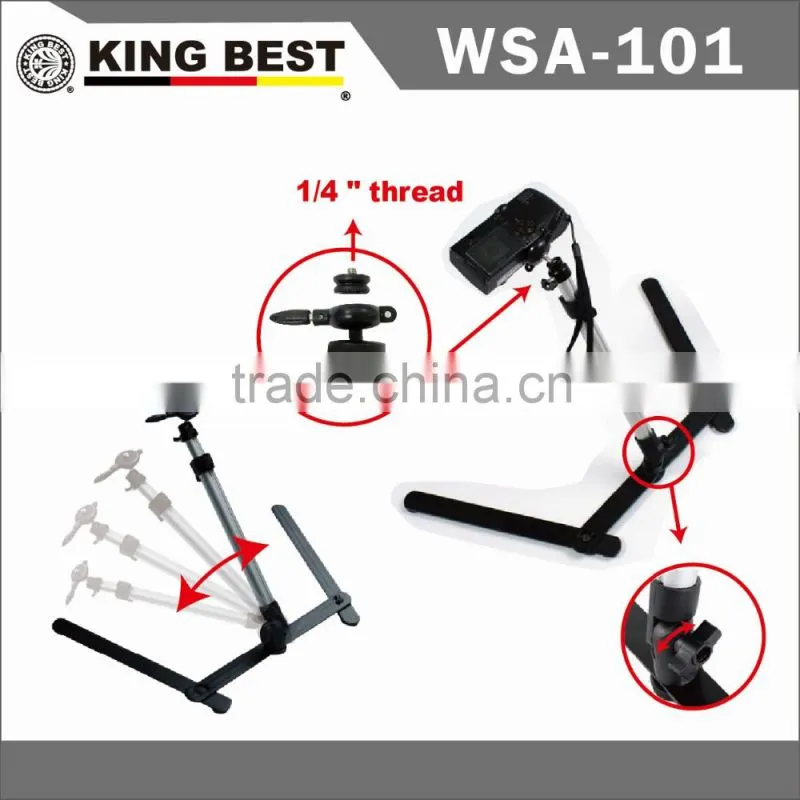 KINGBEST Q.R.S. Aluminium alloy camera stand / Copy Stand /Camera Bracket / Remake Tripod / Desktop Portable Copy Stand