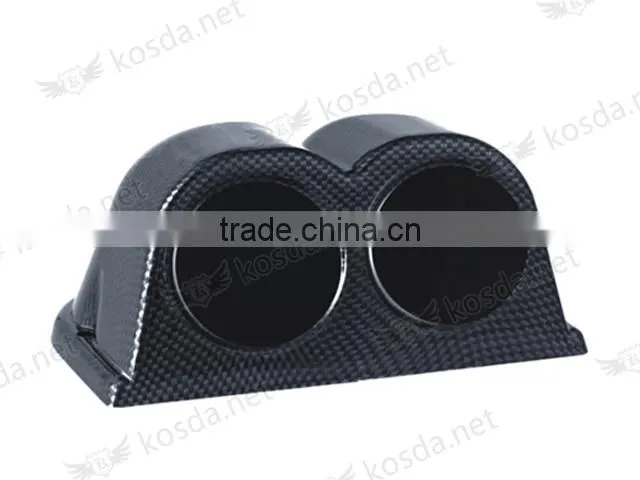 Hot High Quality Carbon/Black Fiber pillar pods/Auto Gauge Pod