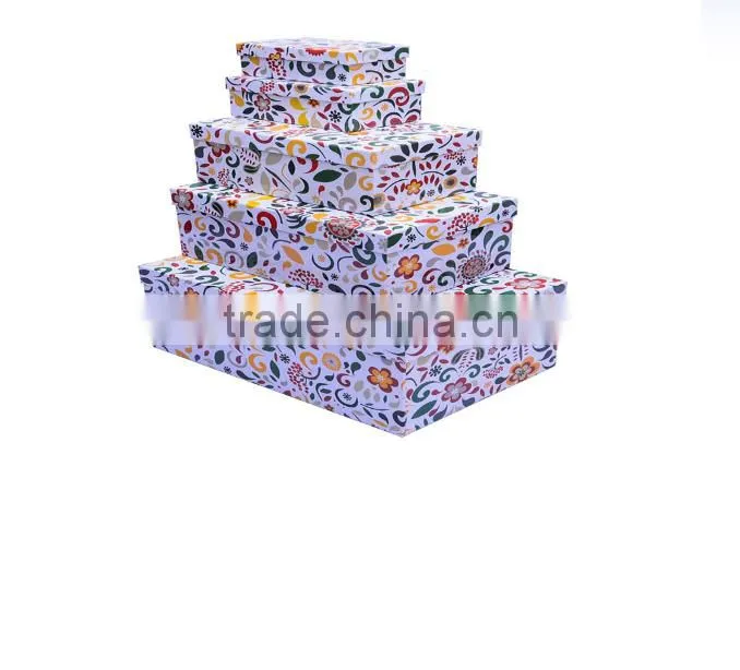 Cardboard paper folding packing gift boxes with handle,candle packaging boxes