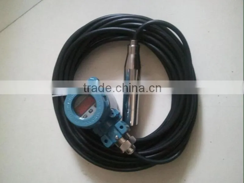 Submersible stainless steel underwater pressure sensor
