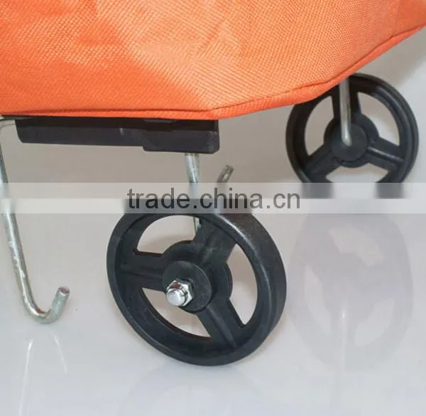 Foldable Shopping Trolley Bag/Vegetable Shopping Trolley Bag With Wheels/ Outdoor Trolley Bag