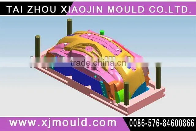 injection plastic rear bumper mould supplier