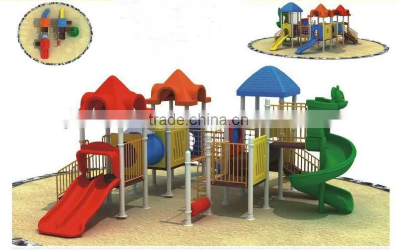 2013 outdoor plastic playground