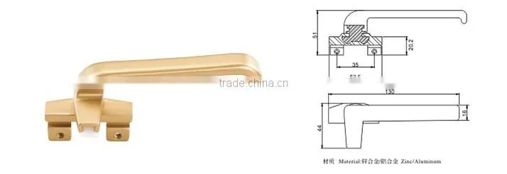 Alibaba Hot Products Cabinet Lock Door Pull/Push Handle