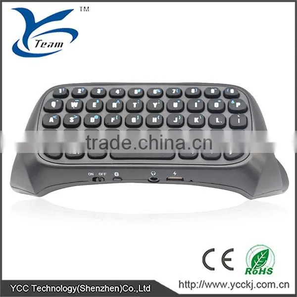 Bluetooth Wireless Chat Keyboard for PlayStation 4 Controller Wireless Keyboard for PS4