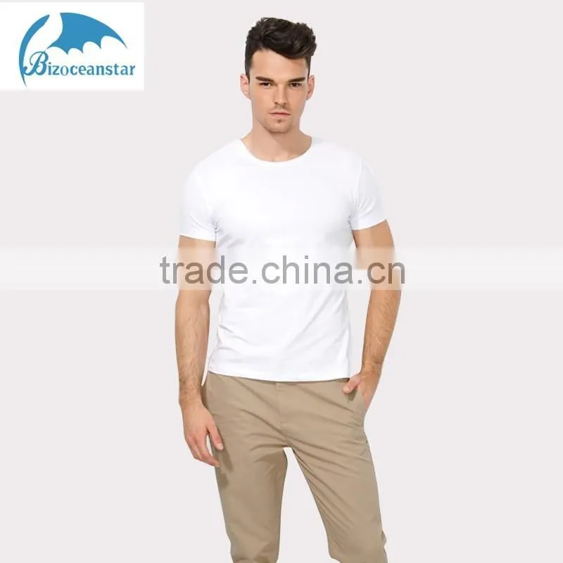 White cotton round collar advertise polo custom t-shirts concert T-shirt group wholesale