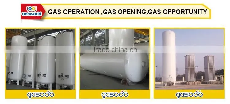 ASME 10m3 liquid oxygen tank for cryogenic storage tank