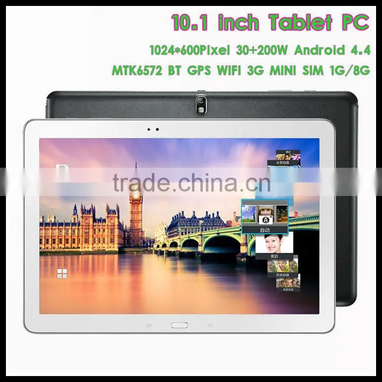 10.1 Inch Dual Core 3G Calling Mini SIM Android Tablet PC