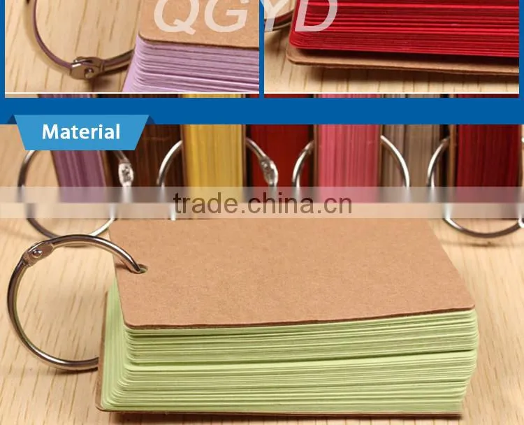 key ring mini rectangle memo pad