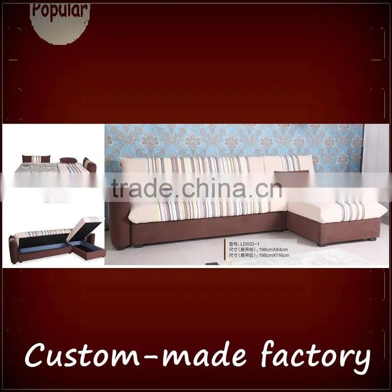 Folding sofa bed small apartment office 1.8 m minimalist modern removable and washable fabric sofa bed double