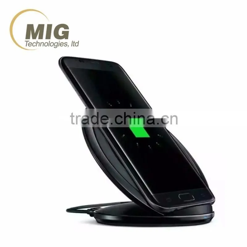 For Samsung Galaxy S7 S7 edge Qi Fast Charger Wireless Phone Charger Stand PDA