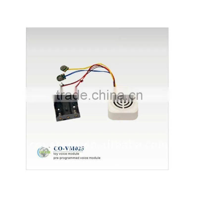 Promotional greeting card sound module/voice chips