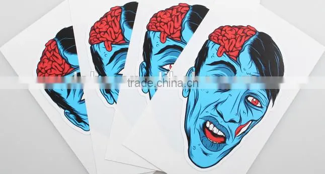 Wholesale Custom Easy Removable self adhesive pvc wall stickers papers,Matt Lamination Pvc Vinyl hair tattoo sticker ---DH20266