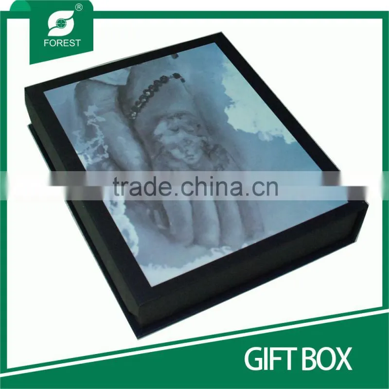 BOOK SHAPED HIGH QUALITY CARDBOARD JEWELLERY GIFT BOX TOP SALE