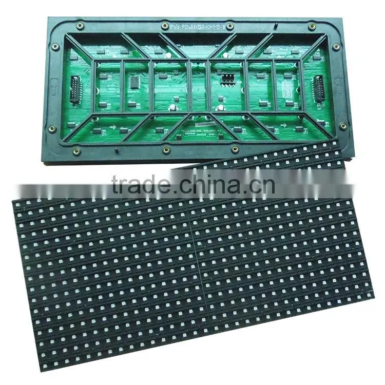 Shenzhen led display factory wholesale / High brightness SMD outdoor RGB led panel / 320mm*160mm / P10 led module