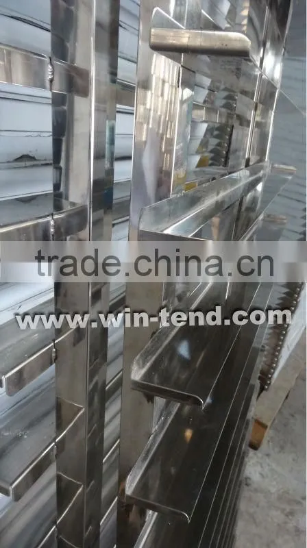Stainless Steel Rack Oven Trolley Cart