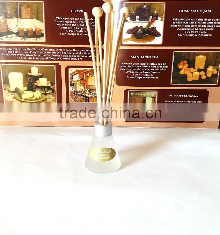 Aroma Reed Diffuser With Rattan Sticks For Home Decoration And Air Freshener