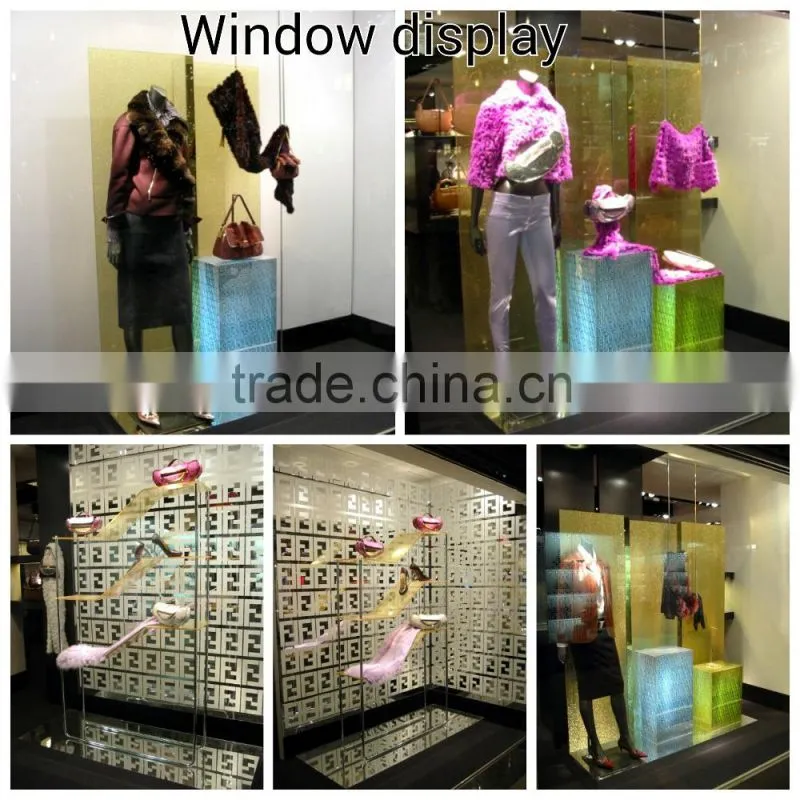 Promotional Special counter top laser cut PMMA cosmetic display