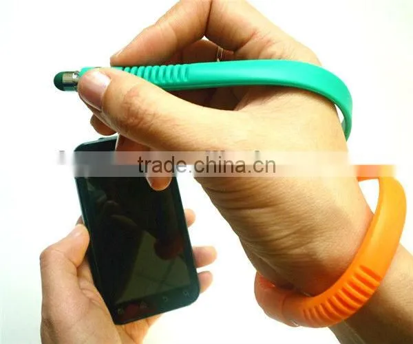 2013 Best Selling Silicon Bracelet Ball Pen,Bracelet Pen