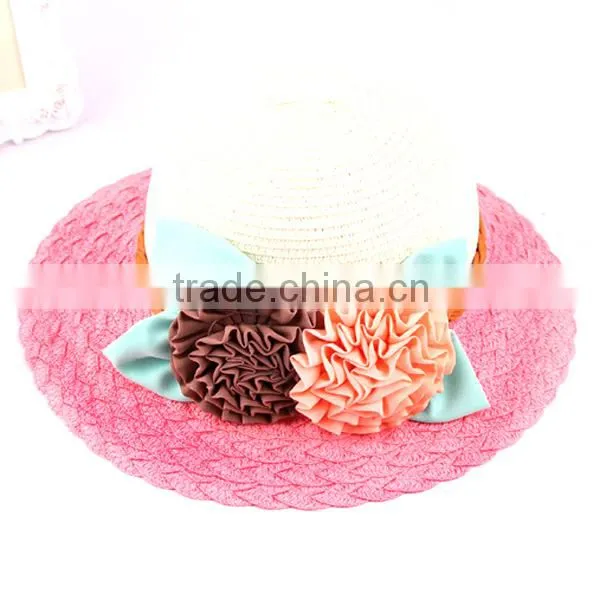100% Madagascar raffia strawhats,handmade knitted hats straw hat for women JH